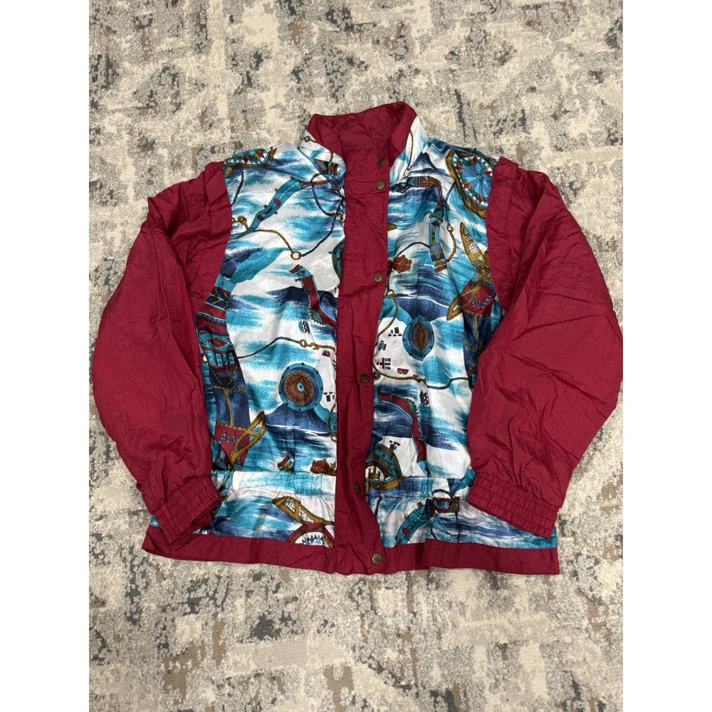Vintage Lavon windbreaker‎ jacket. 80s-90s. Size xl Staining Inside